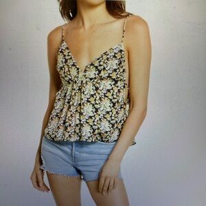 Free people babydoll tank top!